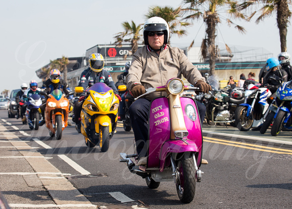 UK Southend-On-Sea.  21st April 2014.  16th Annual Shakedown.