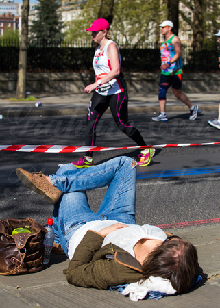 UK London. 13th April 2014. London Marathon